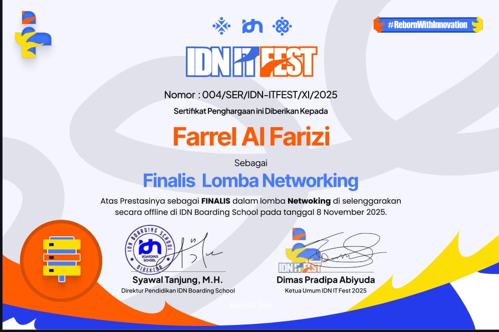 sertifikat lomba